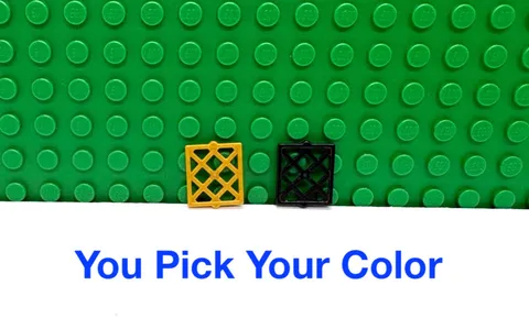 LEGO  Window 1x2x2 Pane Glass Lattice "You Pick Your Color and Qty" NEW