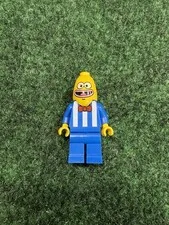 LEGO Sponge Bob Square Pants Ice-Cream Vendor Minifigure. Used + Fast Shippingm