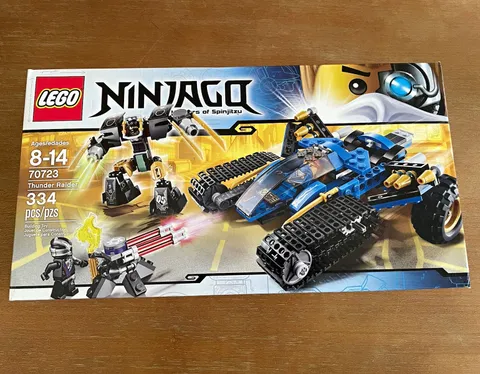 NEW LEGO NINJAGO Thunder Raider 70723 Rebooted 334pcs Transforming Box 2014 8-14