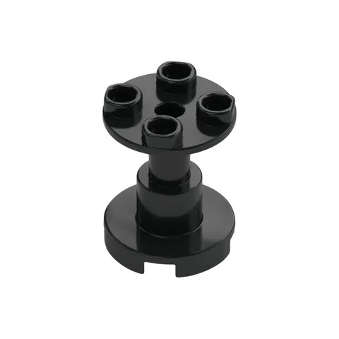 LEGO 50x Black Support 2 x 2 x 2 Stand with Complete Hole inv.628