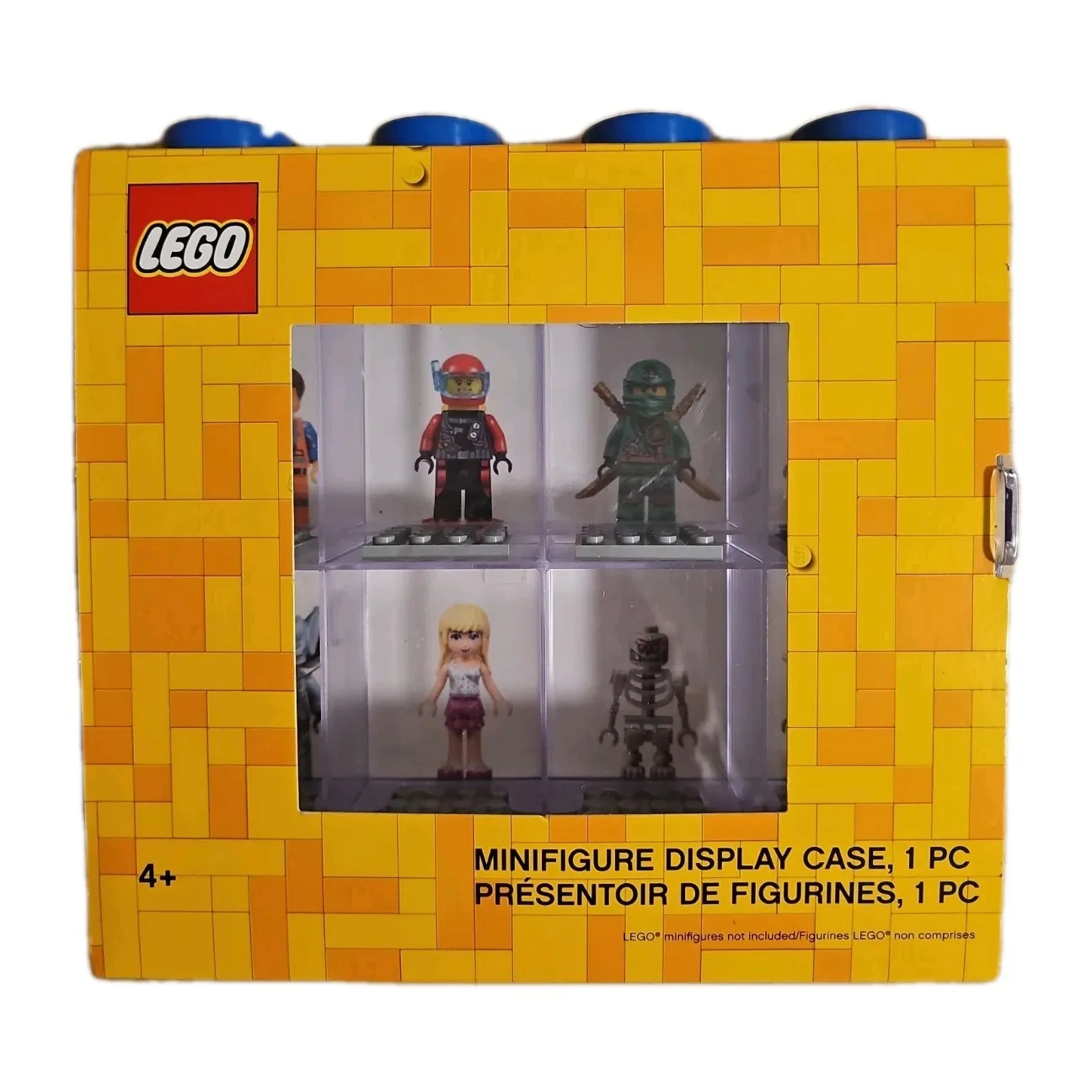 LEGO Storage Products: 40650005 Minifigure Display Case 8 Blue NEW