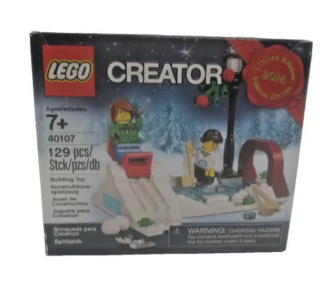 Lego CREATOR 40107 LIMITED EDITION WINTER SKATING SCENE - Sealed - Retired 