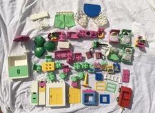 Dacta Lego Large Duplo Home Playhouse Set 9188 Figures Bathroom Beds Chairs