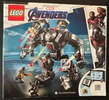 LEGO Marvel Avengers 76124 War Machine Buster Manual Only