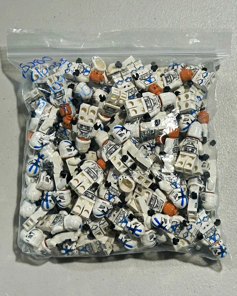 Lot of 100 LEGO Star Wars 501st Clones Minifigures, 75280 sw1094