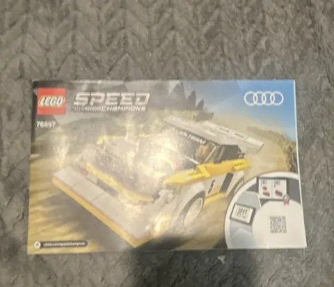 LEGO Speed Champions 76897 1985 Audi Sport quattro S1 Manual Booklet