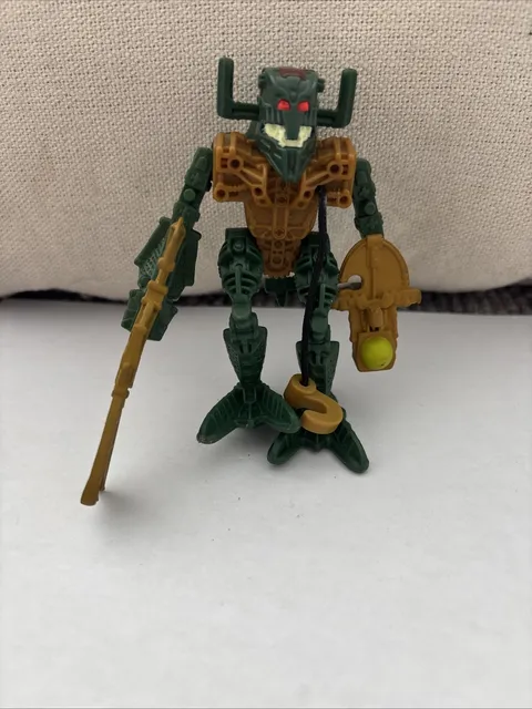 Lego Bionicle Piraka Zaktan Green The Snake 2006 McDonalds Toy Cake Topper