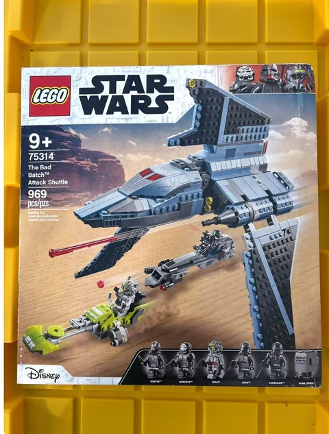 LEGO Star Wars The Bad Batch Attack Shuttle 75314 NEW SEALED