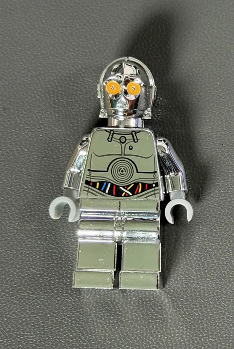 LEGO Star Wars: TC-14 Protocol Droid Chrome Silver Minifigure sw0385