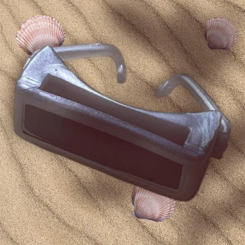 lol doll Barbie scuba diving grey silver glasses shades sunglasses Ken