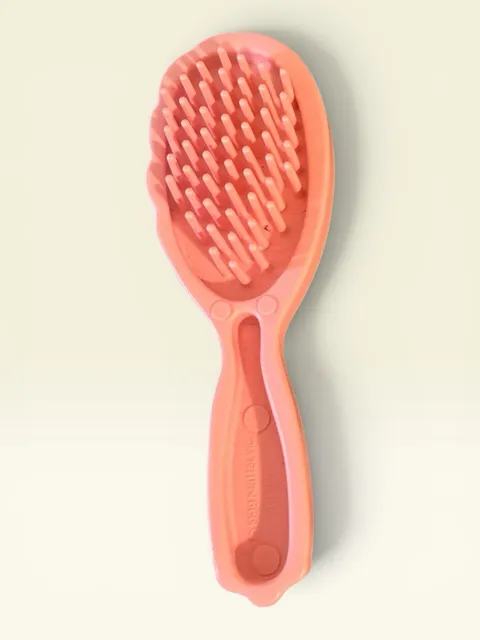 SuperStar Barbie Vintage PEACH PINK Brush LOL OMG Clone Bratz Fashion Hairbrush