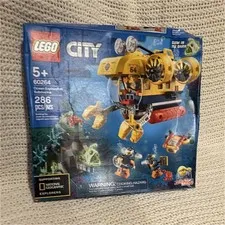 LEGO 60264 OceanExplorationSubmarine NationalGeographic CompleteSet 286 Unopened