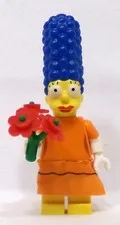 LEGO 71009 Simpsons Series 2 sim029 Date Night Marge Minifigure Incomplete