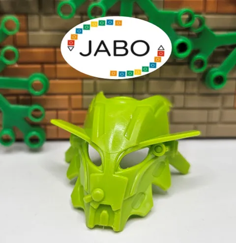 (S17 / 2 / 26) LEGO Heroy Factor 87805 Mask Mask (Breez) Lime
