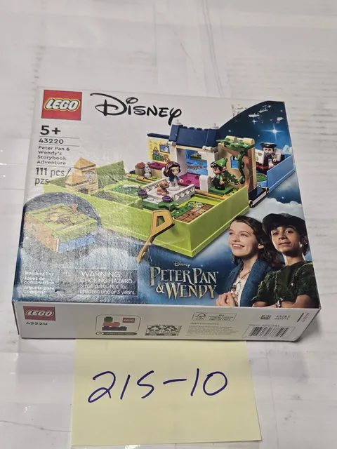 LEGO Disney Peter Pan & Wendy Storybook 43220 111pcs 5+ Building Toy Set New