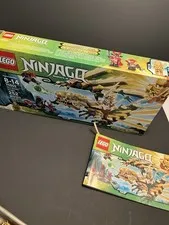 LEGO NINJAGO The Golden Dragon 70503. COMPLETE w Ball and all 3 Figs. Retired