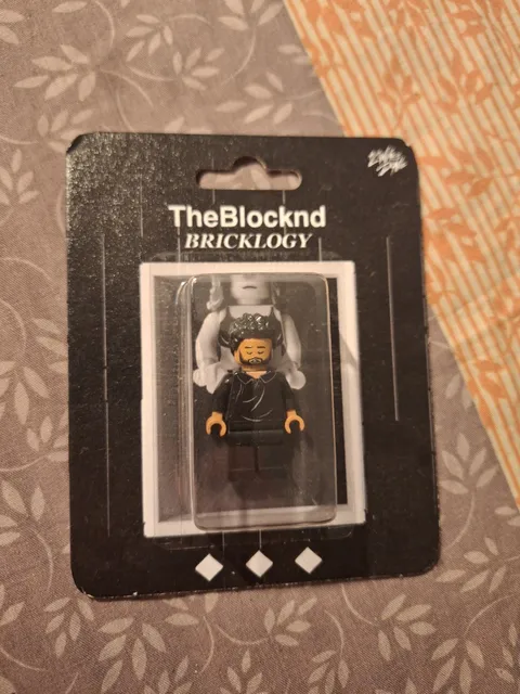 Canvasdon Trilogy The Weeknd Lego minifigure unopened new