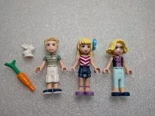 Lego Friends Minifigures from #41314 Stephanie's House Dad Mom Replacements Only