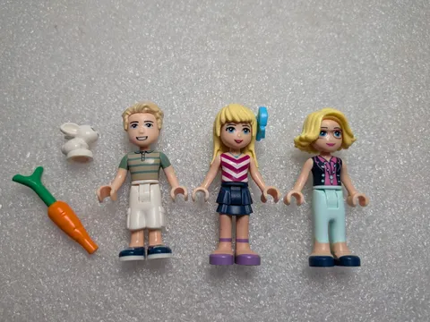Lego Friends Minifigures from #41314 Stephanie's House Dad Mom Replacements Only