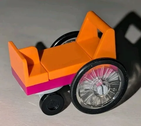 LEGO Brick Built Wheelchair from Friends set 41703 Friendship Tree House Figure