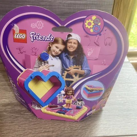 LEGO Friends Olivias Heart Box 41357 Building Kit 85 Pieces Retired Set New Box