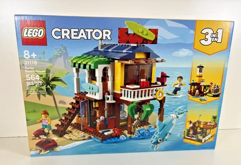LEGO CREATOR 3-in-1 Surfer Beach House (31118) - NEW