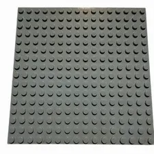 LEGO 16 X 16 5”x5” LIGHT BLUE #91405 BASEPLATE W/ UNDERSIDE RIBS PREOWNED GREAT!