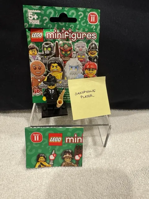 Lego Saxophone Player Minifigure Blues Collectible Jazz Series 11