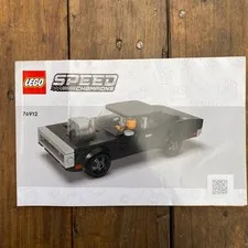 Lego Speed Champions 76912  Fast And Furious Instruction Manual Booklet Only