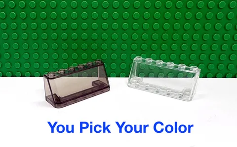 LEGO 2x6x2 Curved Windscreen Windshield  "You Pick Your Color and Qty" NEW