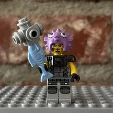 LEGO MINIFIG Shark Army Thug The LEGO Ninjago Movie NJO325 70611 70616