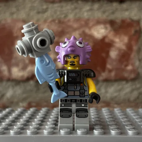 LEGO MINIFIG Shark Army Thug The LEGO Ninjago Movie NJO325 70611 70616