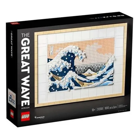 LEGO Art: Hokusai – The Great Wave (31208) - New, Sealed - Ships Fast