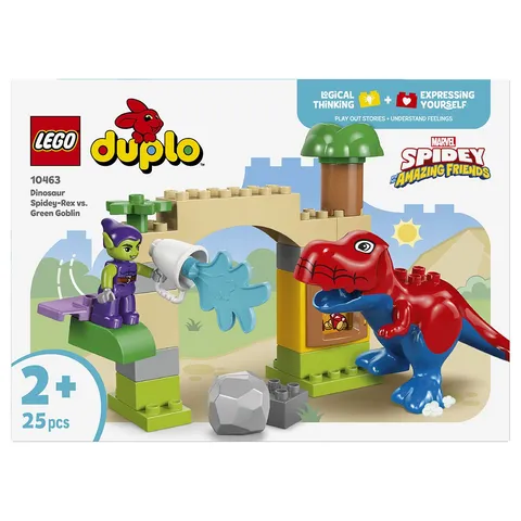 LEGO DUPLO Disney 10463 Dinosaur Spidey-Rex vs. Green Goblin Age 2+