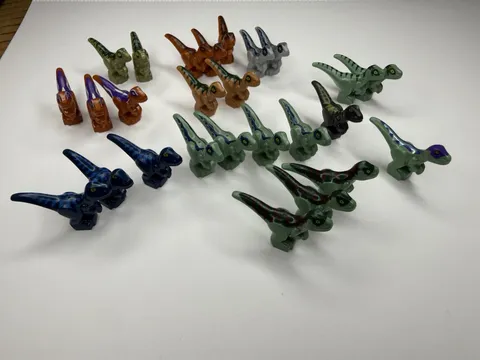 Lego Animal Baby Dinosaur Standing Lot Of 26 