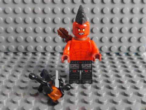 Lego Nexo Knights 70318 - Flame Thrower Minifigure - Used