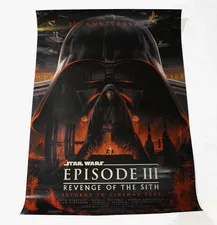 Limited Edition Revenge of the Sith 30th Anniversary Poster - Genuine