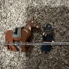 LEGO Minifigure Captain J. Fuller  The Lone Ranger Set #79111 WITH HORSE!