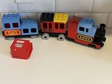Lego Duplo Battery Train/ Carriage From Set 10507 - Motorised Locomotive