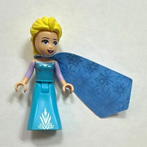 LEGO minifigure Disney Frozen Elsa w/ Cape - Plastic, 1 pc, Age 5+ (2014)