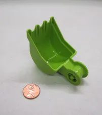 Lego Duplo Green Tractor Bucket Scoop Construction Vehicle Part Block
