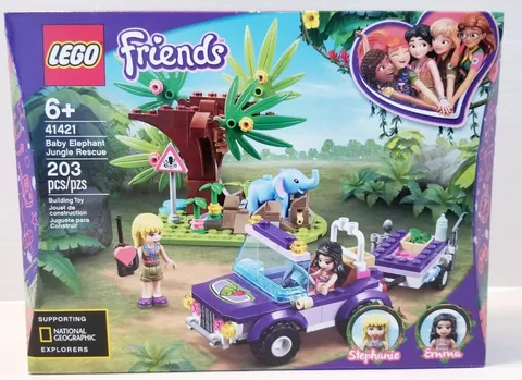 Lego Friends 41421 Baby Elephant Jungle Rescue  New and Factory Sealed