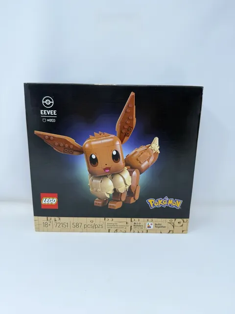 LEGO Pokémon Eevee 72151 Building Set 587 Pieces Brand New Factory Sealed