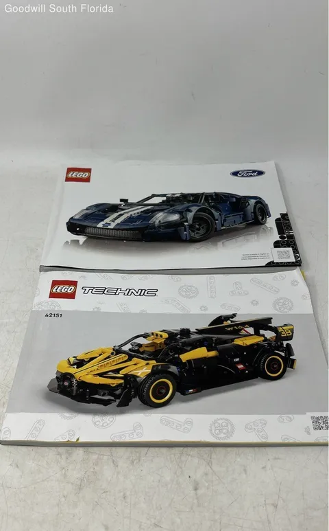 Lot Of 2 Pcs Lego Multicolor Technic 42151 Building Toy Instruction Manuals