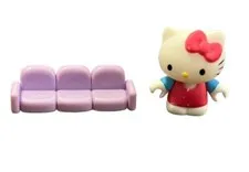 Vintage 1976 Hello Kitty Lego Figure Stamped "76 '12 Sanrio Collectible Toy