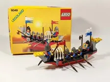 LEGO Castle 6049 Viking Voyager 99 pcs-丨With Instruction丨With box！