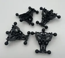 Lego 87794 Black Black 4x Hero Factory Torso Skeletal With 5 Ball