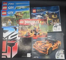 Lot Of Mixed Lego Instruction Manuals 60071 75968 70753 42093 Optimus Prime