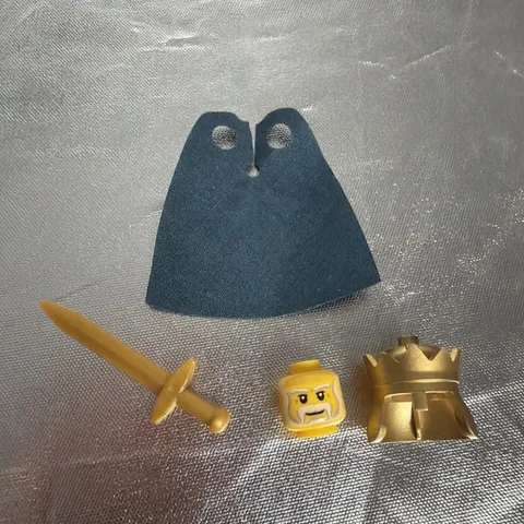 Lion King 70404 Castle Kingdoms LEGO® Minifigure Figure Head Crown Cape Sword