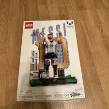 LEGO Editions Lionel Messi - Soccer Legend 43015 World Cup Argentina Box Damage
